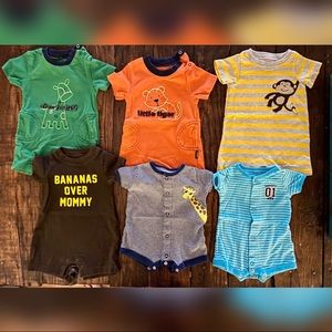 Newborn Boy’s bundle 9 rompers